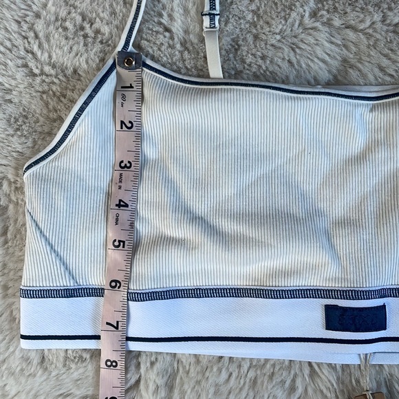 SKIMS | Cotton Rib Scoop Bralette in Marble Multi | 2X - Picture 14 of 15